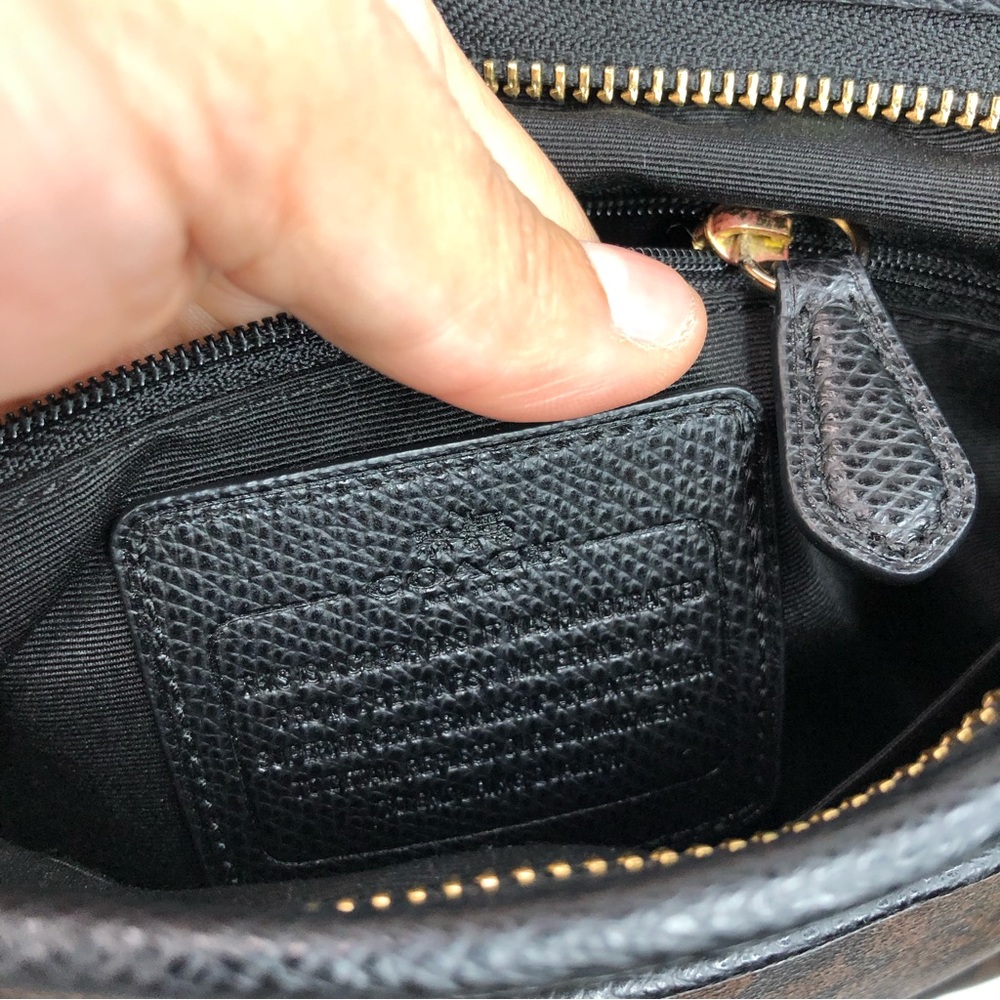 Coach Rowan File Bag In Signature Canvas - image 8